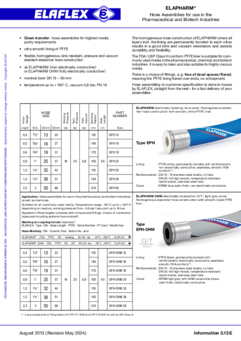 ELAPHARM hose assemblies