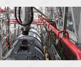 Rail tanker toploading, TW 100 hose assemblies Rail tanker toploading, TW 100 hose assemblies