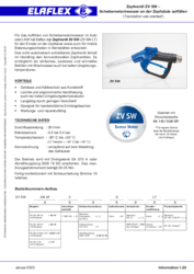 ZV SW Nozzle –
For refilling of screen water from a dispenser