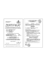 PTB Type Approval + Vapour Recovery ApprovalZVA 200 GR