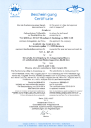 TÜV Certificate for ARK19