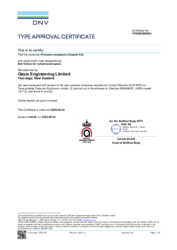 TPED Production Quality Assurance Notification for Ball Valves
