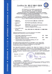 Certificate No. 85-2.160-1