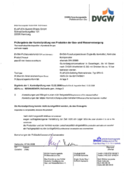 DVGW: ERV-G for Use with Town Gas and Natural Gas