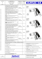 L.P. Gas Nozzles GasGuard, ZVG 2 UL & ZVG 2 K