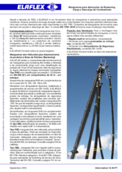 Mangueiras para Aplicações de Bunkering, Carga e Descarga de Combustíveis