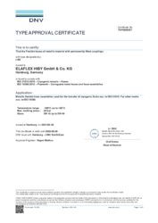 DNV Type Approval
LNG Hoses