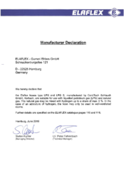 Declaration of Conformity LPG and LPG S hoses